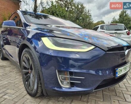 Синій Тесла Модель Х, об'ємом двигуна 0 л та пробігом 179 тис. км за 18700 $, фото 3 на Automoto.ua