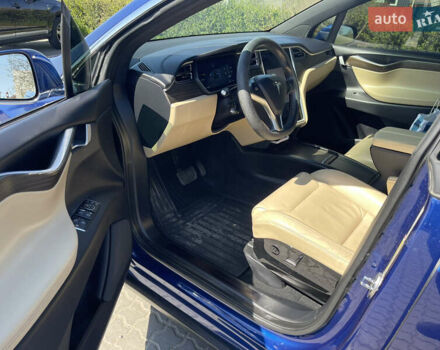 Синий Тесла Модель Х, объемом двигателя 0 л и пробегом 85 тыс. км за 21500 $, фото 2 на Automoto.ua