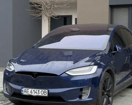 Синий Тесла Модель Х, объемом двигателя 0 л и пробегом 120 тыс. км за 18000 $, фото 1 на Automoto.ua