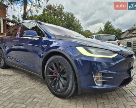 Синій Тесла Модель Х, об'ємом двигуна 0 л та пробігом 179 тис. км за 17900 $, фото 2 на Automoto.ua