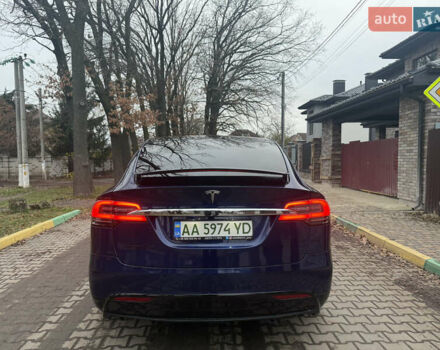 Синий Тесла Модель Х, объемом двигателя 0 л и пробегом 176 тыс. км за 23000 $, фото 3 на Automoto.ua