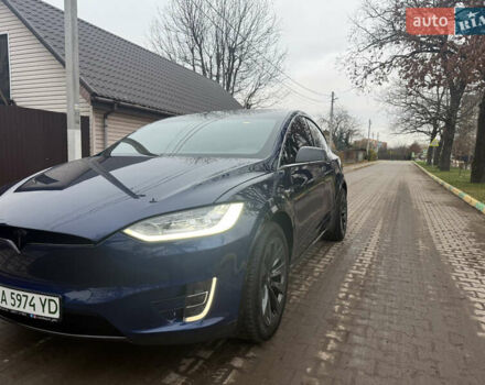 Синий Тесла Модель Х, объемом двигателя 0 л и пробегом 176 тыс. км за 23000 $, фото 1 на Automoto.ua