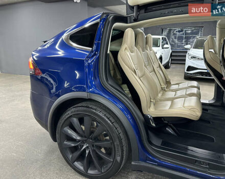 Синий Тесла Модель Х, объемом двигателя 0 л и пробегом 152 тыс. км за 28500 $, фото 37 на Automoto.ua