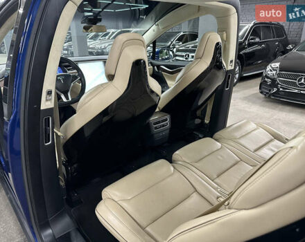 Синий Тесла Модель Х, объемом двигателя 0 л и пробегом 152 тыс. км за 28500 $, фото 24 на Automoto.ua