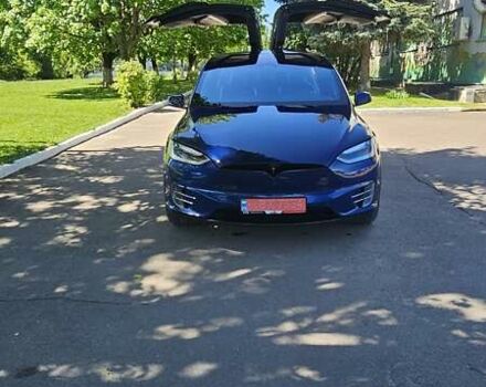 Синий Тесла Модель Х, объемом двигателя 0 л и пробегом 184 тыс. км за 28999 $, фото 15 на Automoto.ua
