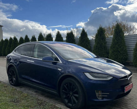 Синий Тесла Модель Х, объемом двигателя 0 л и пробегом 296 тыс. км за 18900 $, фото 4 на Automoto.ua