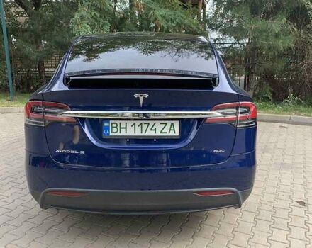 Синий Тесла Модель Х, объемом двигателя 0 л и пробегом 100 тыс. км за 25000 $, фото 1 на Automoto.ua