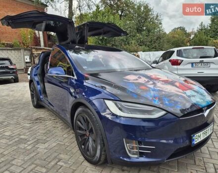 Синій Тесла Модель Х, об'ємом двигуна 0 л та пробігом 179 тис. км за 17900 $, фото 14 на Automoto.ua