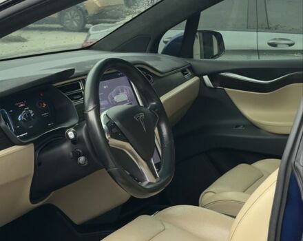 Синий Тесла Модель Х, объемом двигателя 0 л и пробегом 120 тыс. км за 18000 $, фото 3 на Automoto.ua