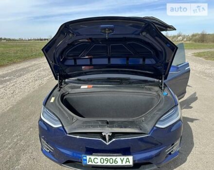 Синий Тесла Модель Х, объемом двигателя 0 л и пробегом 129 тыс. км за 29500 $, фото 17 на Automoto.ua