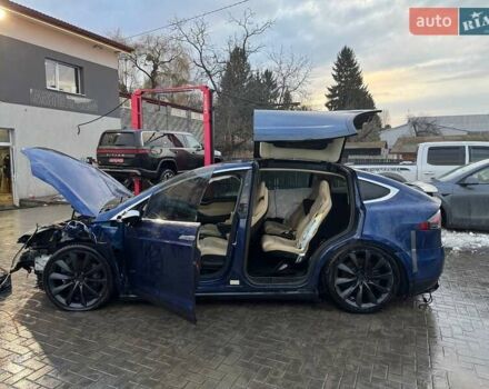 Синий Тесла Модель Х, объемом двигателя 0 л и пробегом 172 тыс. км за 9200 $, фото 22 на Automoto.ua