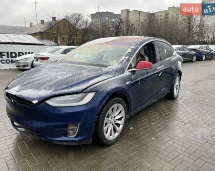 Синий Тесла Модель Х, объемом двигателя 0 л и пробегом 201 тыс. км за 16800 $, фото 1 на Automoto.ua