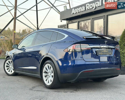 Синій Тесла Модель Х, об'ємом двигуна 0 л та пробігом 123 тис. км за 26700 $, фото 3 на Automoto.ua