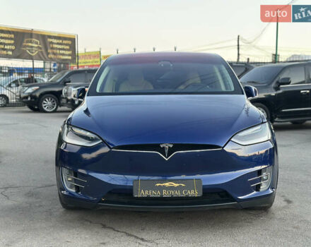 Синій Тесла Модель Х, об'ємом двигуна 0 л та пробігом 123 тис. км за 26700 $, фото 6 на Automoto.ua