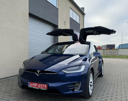 Синій Тесла Модель Х, об'ємом двигуна 0 л та пробігом 104 тис. км за 20999 $, фото 4 на Automoto.ua