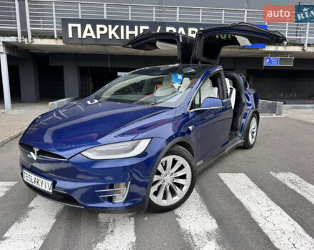 Синий Тесла Модель Х, объемом двигателя 0 л и пробегом 114 тыс. км за 26500 $, фото 15 на Automoto.ua