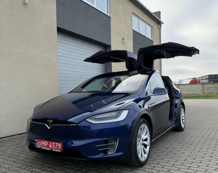 Синій Тесла Модель Х, об'ємом двигуна 0 л та пробігом 104 тис. км за 20999 $, фото 3 на Automoto.ua
