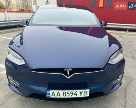 Синій Тесла Модель Х, об'ємом двигуна 0 л та пробігом 145 тис. км за 25900 $, фото 4 на Automoto.ua