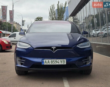 Синій Тесла Модель Х, об'ємом двигуна 0 л та пробігом 147 тис. км за 25900 $, фото 2 на Automoto.ua