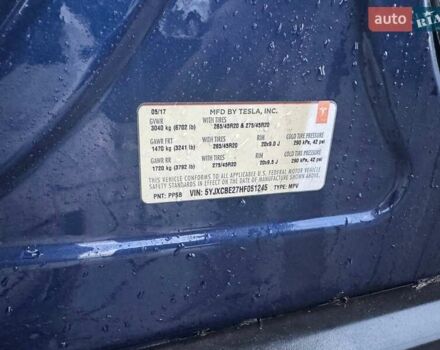 Синий Тесла Модель Х, объемом двигателя 0 л и пробегом 172 тыс. км за 9200 $, фото 31 на Automoto.ua