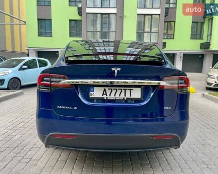 Синій Тесла Модель Х, об'ємом двигуна 0 л та пробігом 195 тис. км за 21500 $, фото 2 на Automoto.ua