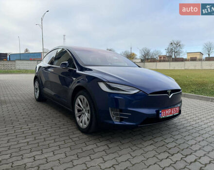 Синій Тесла Модель Х, об'ємом двигуна 0 л та пробігом 104 тис. км за 20999 $, фото 2 на Automoto.ua