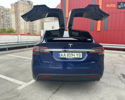 Синій Тесла Модель Х, об'ємом двигуна 0 л та пробігом 145 тис. км за 25900 $, фото 11 на Automoto.ua