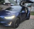 Синий Тесла Модель Х, объемом двигателя 0 л и пробегом 99 тыс. км за 27500 $, фото 3 на Automoto.ua