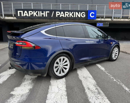 Синий Тесла Модель Х, объемом двигателя 0 л и пробегом 114 тыс. км за 26500 $, фото 11 на Automoto.ua