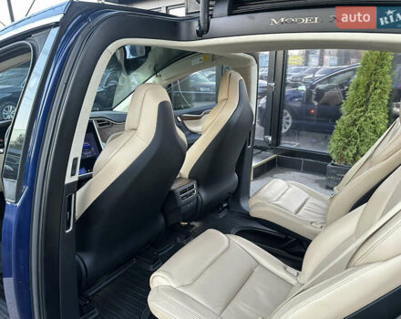 Синій Тесла Модель Х, об'ємом двигуна 0 л та пробігом 123 тис. км за 26700 $, фото 17 на Automoto.ua