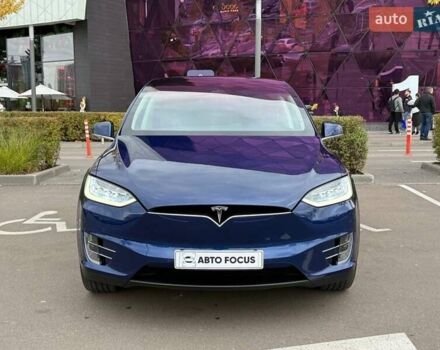 Синий Тесла Модель Х, объемом двигателя 0 л и пробегом 108 тыс. км за 20990 $, фото 1 на Automoto.ua
