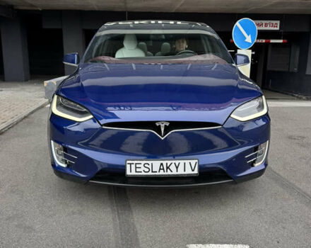 Синий Тесла Модель Х, объемом двигателя 0 л и пробегом 114 тыс. км за 26500 $, фото 10 на Automoto.ua