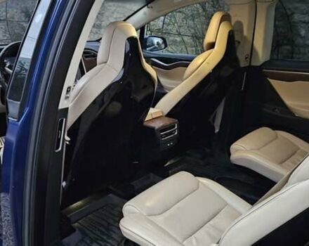 Синий Тесла Модель Х, объемом двигателя 0 л и пробегом 99 тыс. км за 27500 $, фото 8 на Automoto.ua