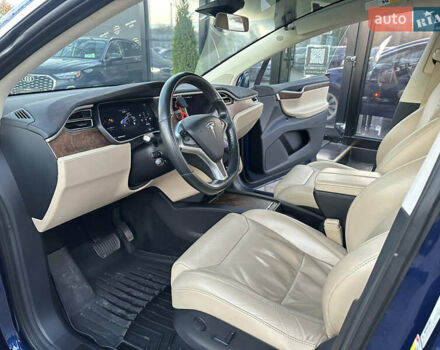 Синій Тесла Модель Х, об'ємом двигуна 0 л та пробігом 123 тис. км за 26700 $, фото 14 на Automoto.ua