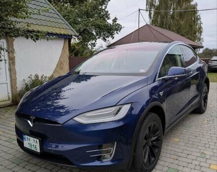 Синій Тесла Модель Х, об'ємом двигуна 0 л та пробігом 88 тис. км за 20500 $, фото 3 на Automoto.ua