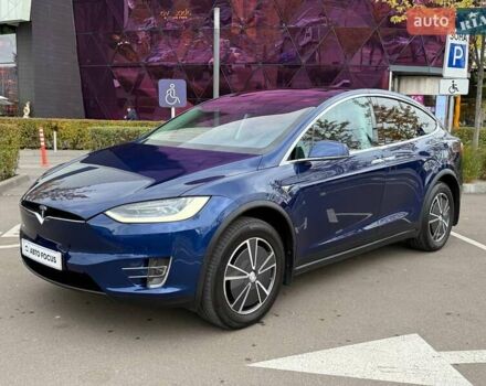 Синий Тесла Модель Х, объемом двигателя 0 л и пробегом 108 тыс. км за 22990 $, фото 2 на Automoto.ua