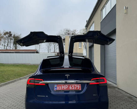 Синій Тесла Модель Х, об'ємом двигуна 0 л та пробігом 104 тис. км за 20999 $, фото 10 на Automoto.ua