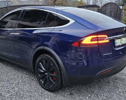 Синий Тесла Модель Х, объемом двигателя 0 л и пробегом 99 тыс. км за 27500 $, фото 12 на Automoto.ua