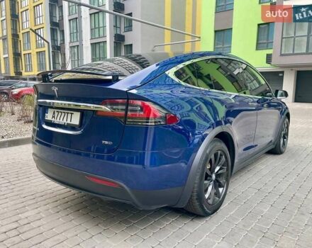 Синій Тесла Модель Х, об'ємом двигуна 0 л та пробігом 195 тис. км за 21500 $, фото 10 на Automoto.ua