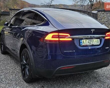 Синий Тесла Модель Х, объемом двигателя 0 л и пробегом 99 тыс. км за 27500 $, фото 10 на Automoto.ua