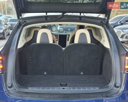 Синій Тесла Модель Х, об'ємом двигуна 0 л та пробігом 123 тис. км за 26700 $, фото 11 на Automoto.ua