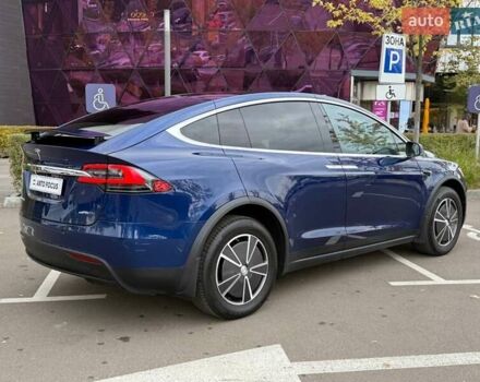 Синий Тесла Модель Х, объемом двигателя 0 л и пробегом 108 тыс. км за 20990 $, фото 5 на Automoto.ua