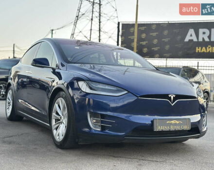 Синій Тесла Модель Х, об'ємом двигуна 0 л та пробігом 123 тис. км за 26700 $, фото 8 на Automoto.ua