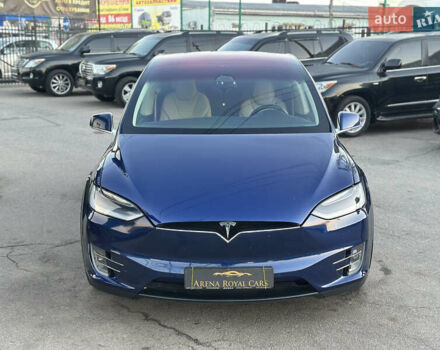 Синій Тесла Модель Х, об'ємом двигуна 0 л та пробігом 123 тис. км за 26700 $, фото 7 на Automoto.ua
