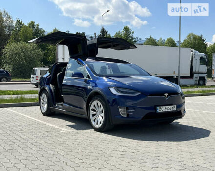 Синий Тесла Модель Х, объемом двигателя 0 л и пробегом 79 тыс. км за 40000 $, фото 19 на Automoto.ua