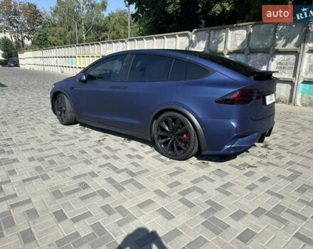 Синій Тесла Модель Х, об'ємом двигуна 0 л та пробігом 123 тис. км за 59500 $, фото 4 на Automoto.ua