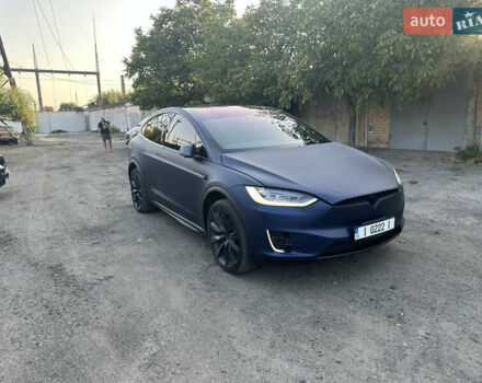 Синій Тесла Модель Х, об'ємом двигуна 0 л та пробігом 123 тис. км за 59500 $, фото 11 на Automoto.ua
