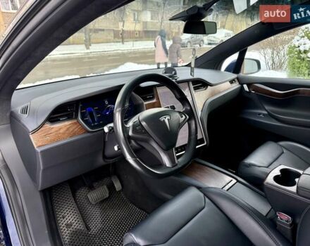 Синій Тесла Модель Х, об'ємом двигуна 0 л та пробігом 200 тис. км за 20900 $, фото 65 на Automoto.ua