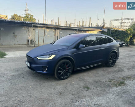 Синій Тесла Модель Х, об'ємом двигуна 0 л та пробігом 123 тис. км за 59500 $, фото 13 на Automoto.ua
