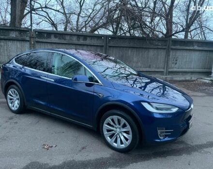 Синій Тесла Модель Х, об'ємом двигуна 0 л та пробігом 105 тис. км за 34190 $, фото 4 на Automoto.ua